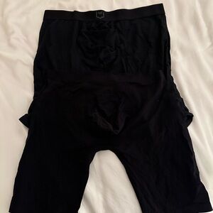 One pair of as we move aspire, xs, long boxer, briefs, one pair of medium sheath